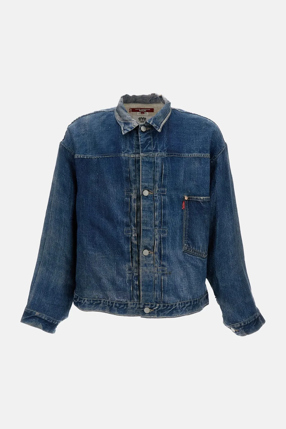 Denim Printed Jacket by Junya Watanabe