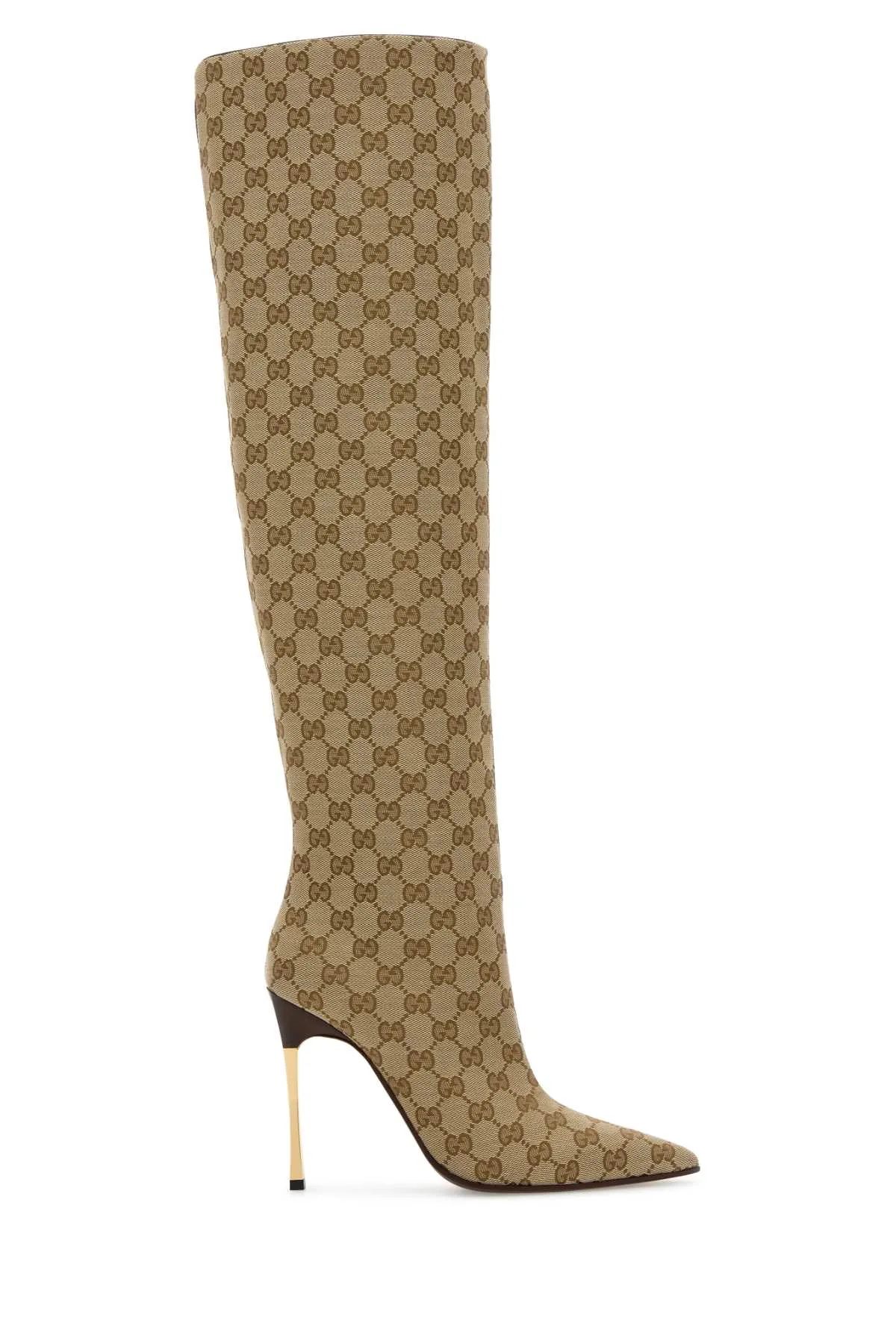 Gg Fabric Boots