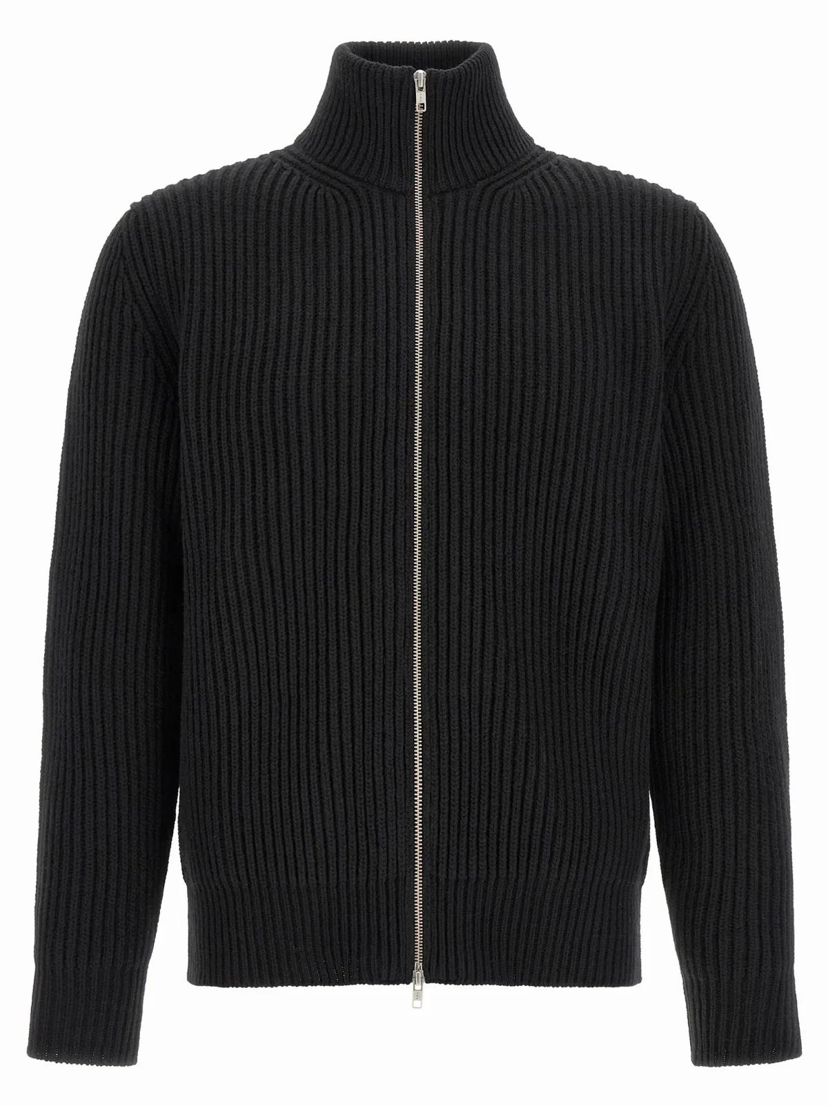 Ribbed Wool Cardigan
