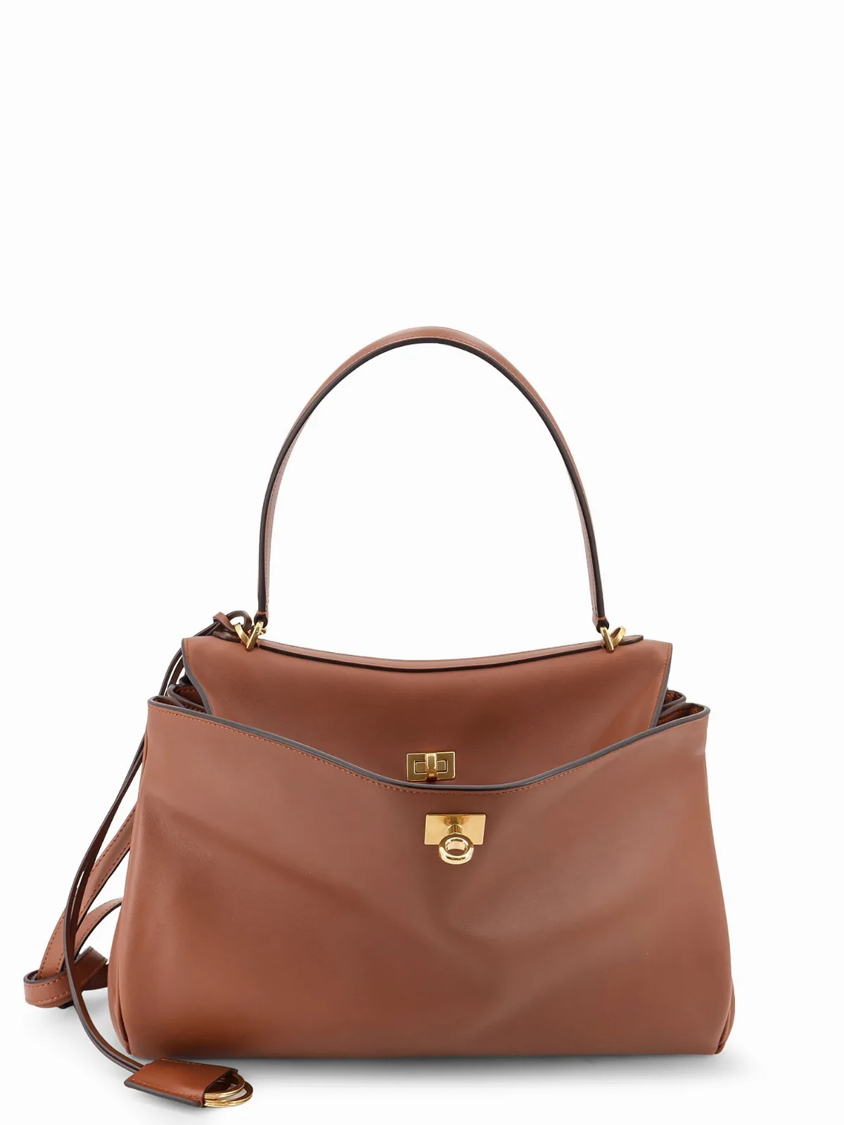 Rodeo Leather Crossbody Bag by Balenciaga