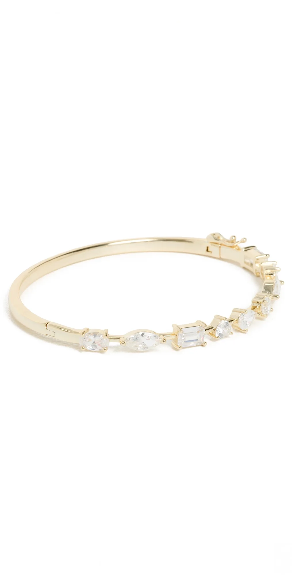 Cubic Zirconia Multi Shape Bangle
