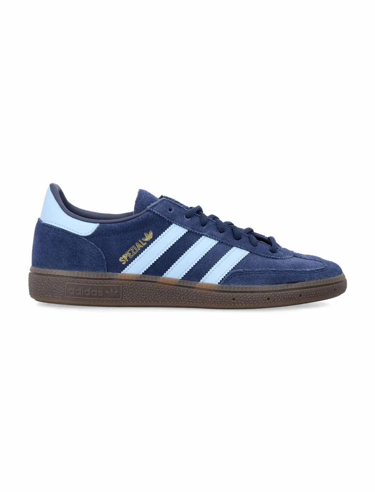 Adidas Collegiate Navy Handball Spezial Suede Shoes by Adidas Originals