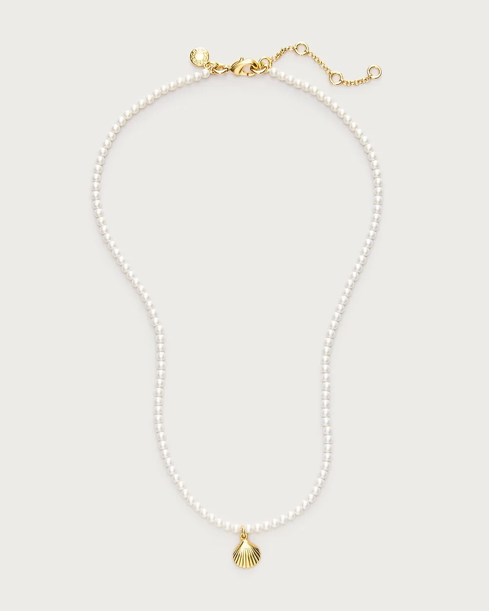 Pearl Shell Charm Necklace by J.Crew