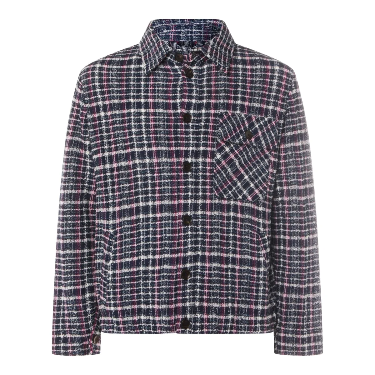 Multicolor Cotton Casual Jacket by Etro