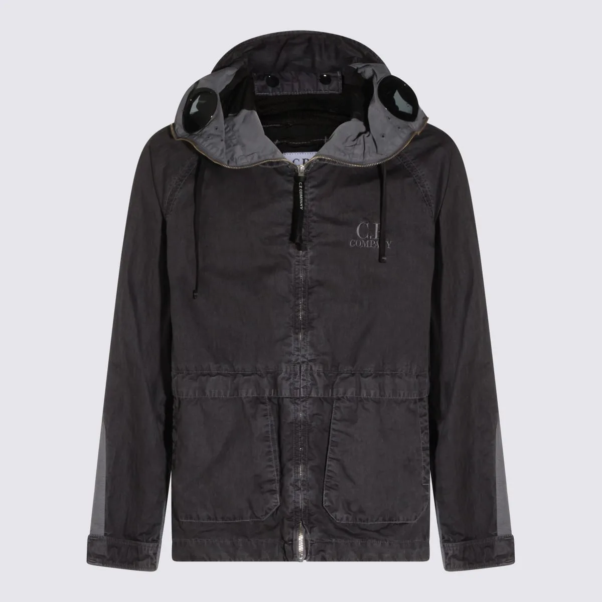 C. P. Company Black Cotton Casual Jacket