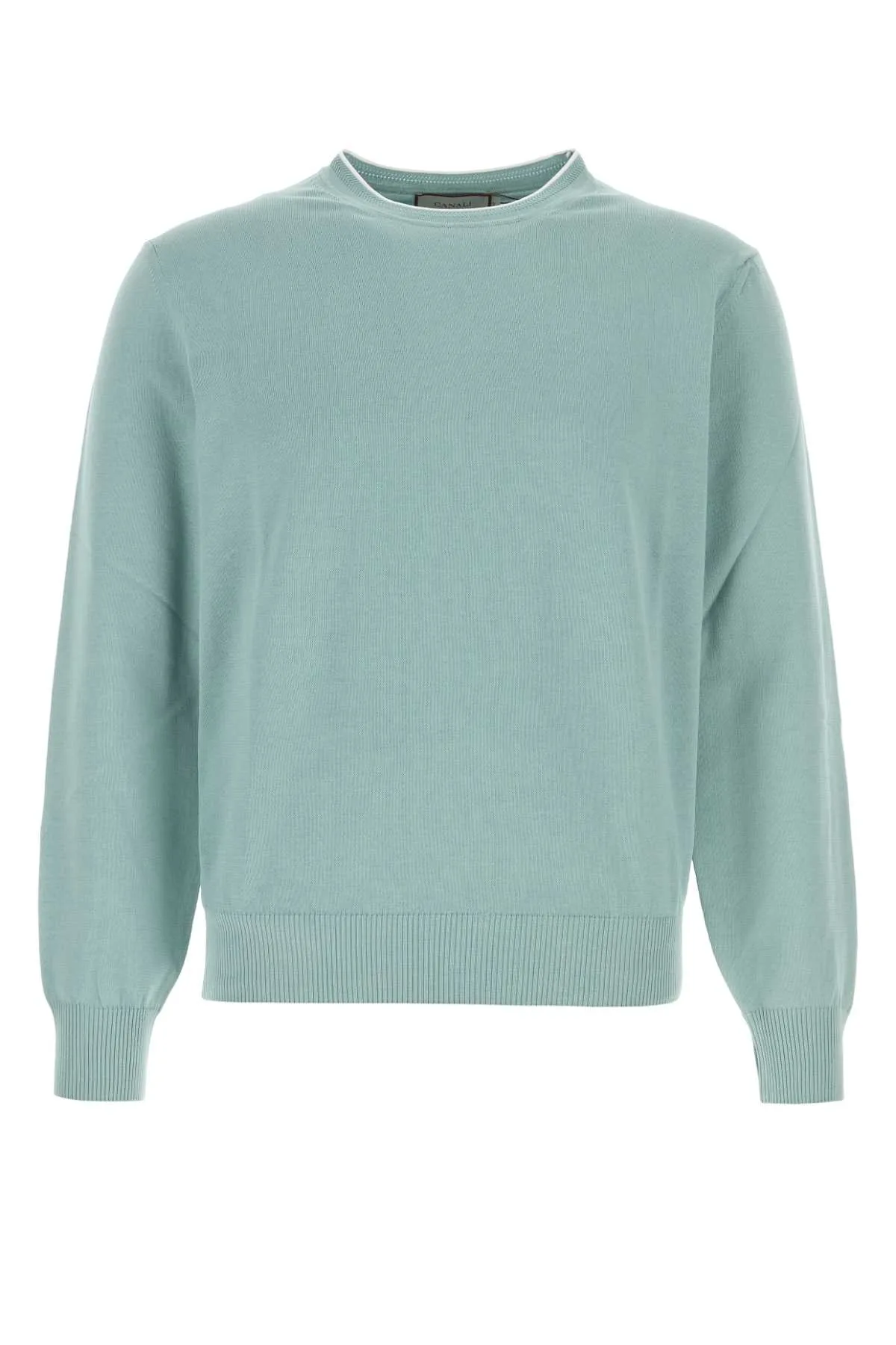 Powder Blue Cotton Sweater