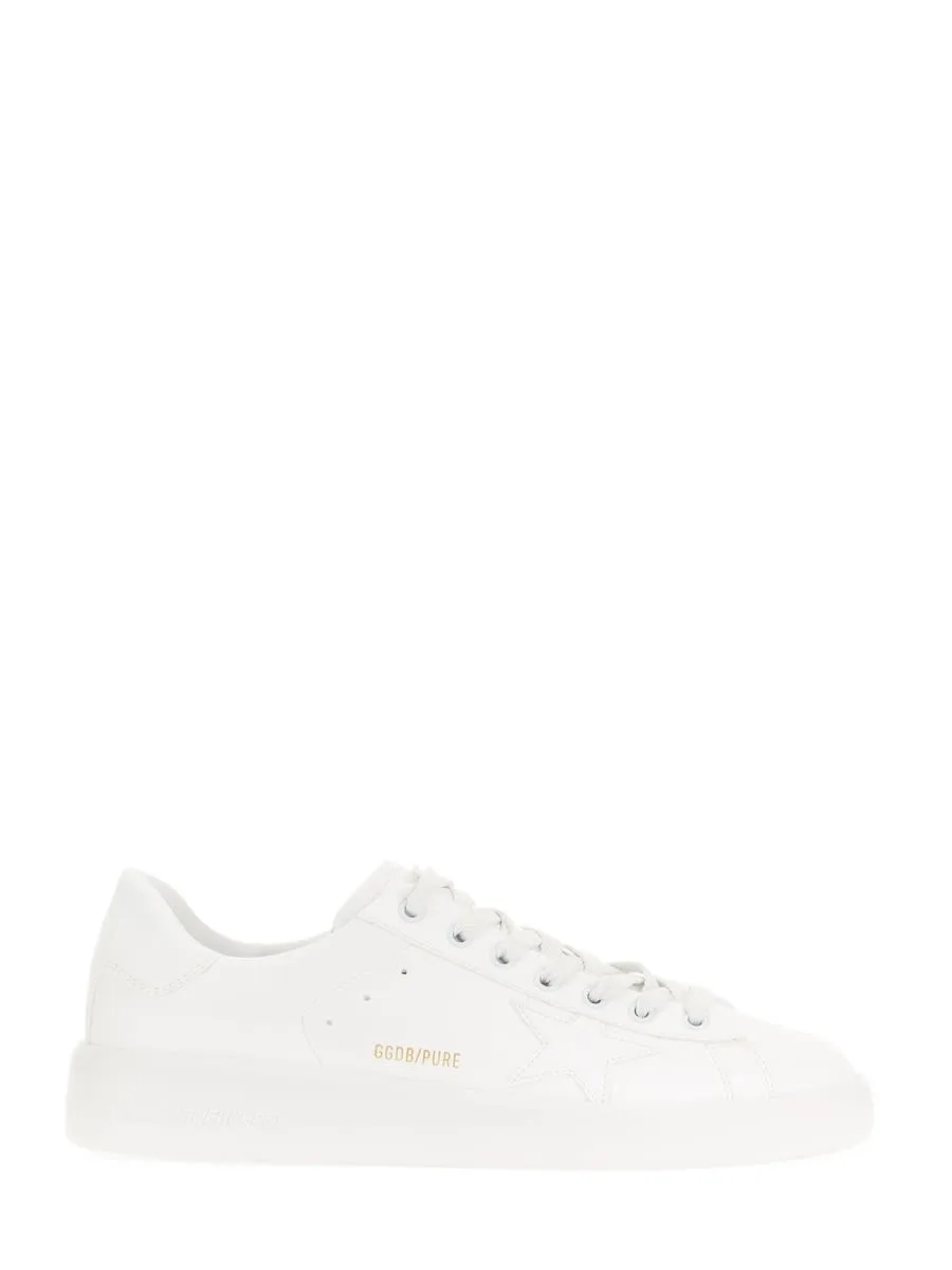 Purestar Sneaker With Logo by Golden Goose