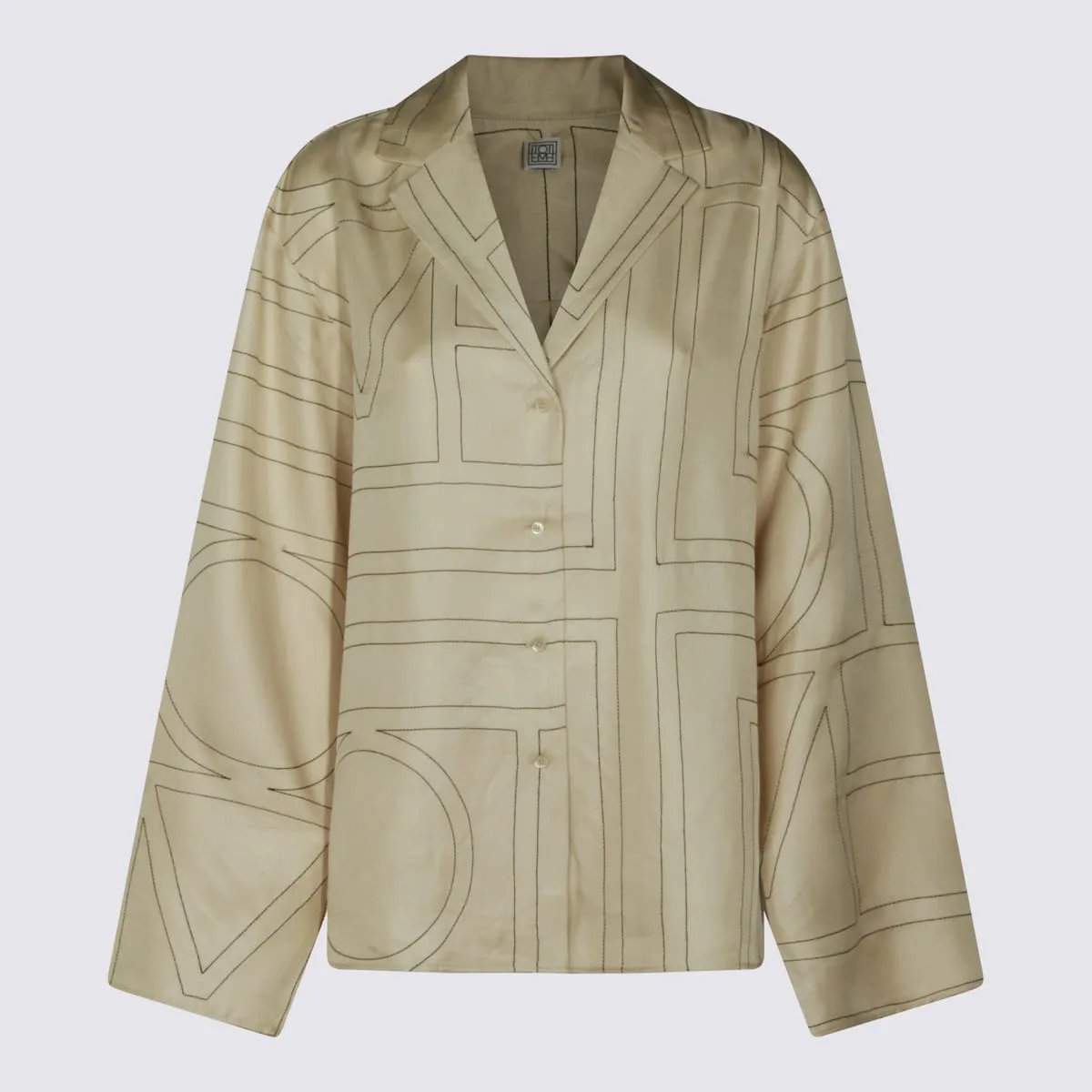 Ivory Silk Shirt