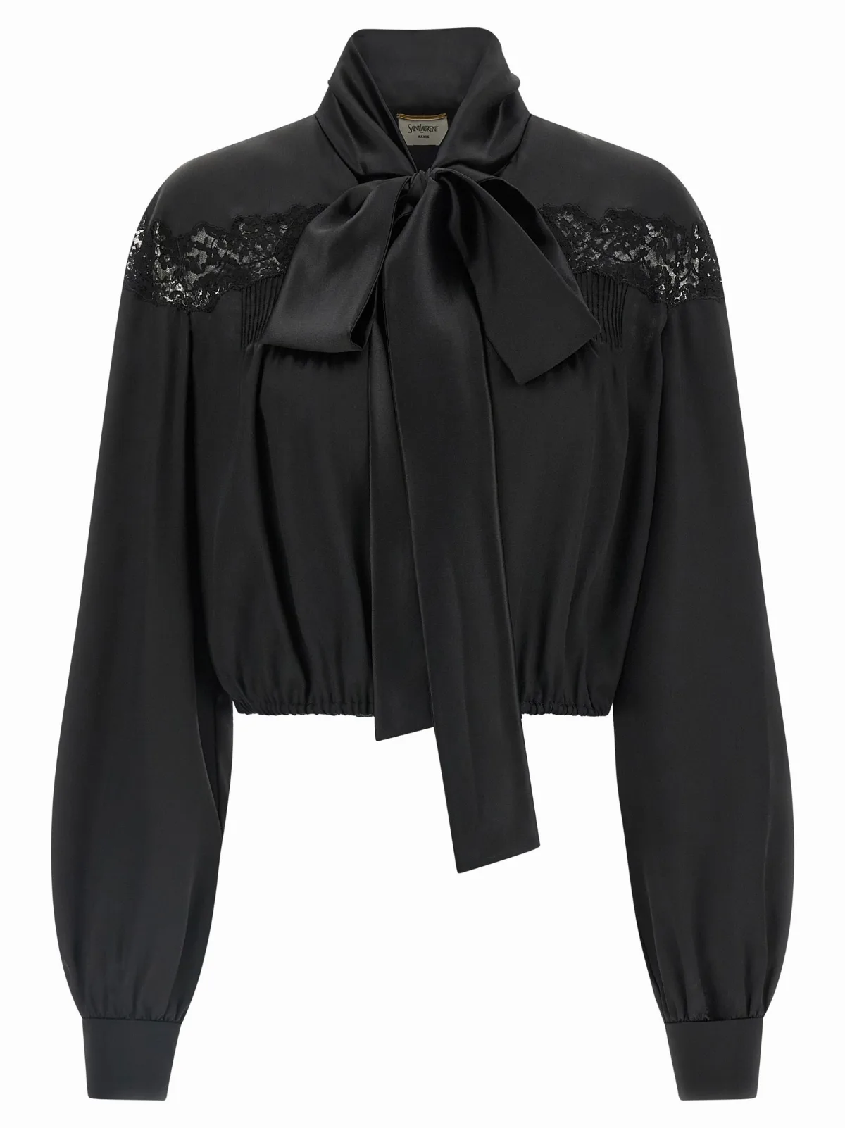Lace Silk Shirt
