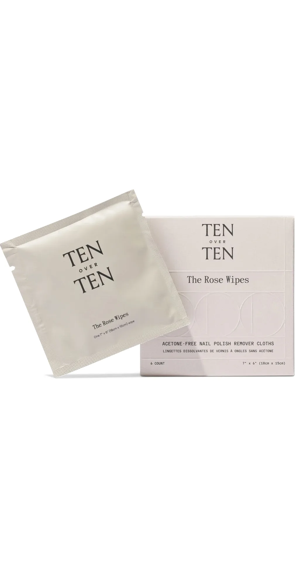 The Rose Wipes by Tenoverten