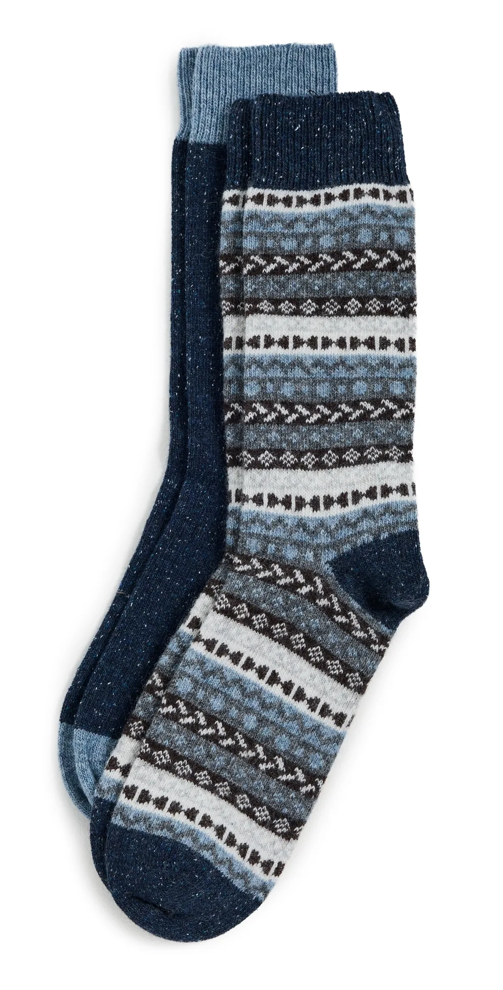 Barbour Fair Isle Socks 2 Pack