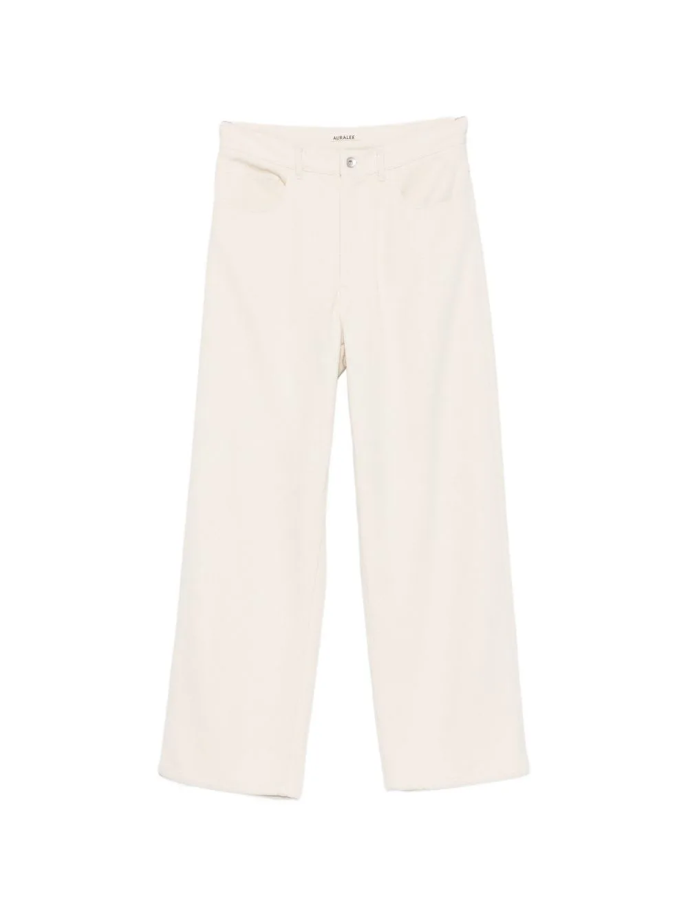Silk Wide Leg Trousers by Auralee