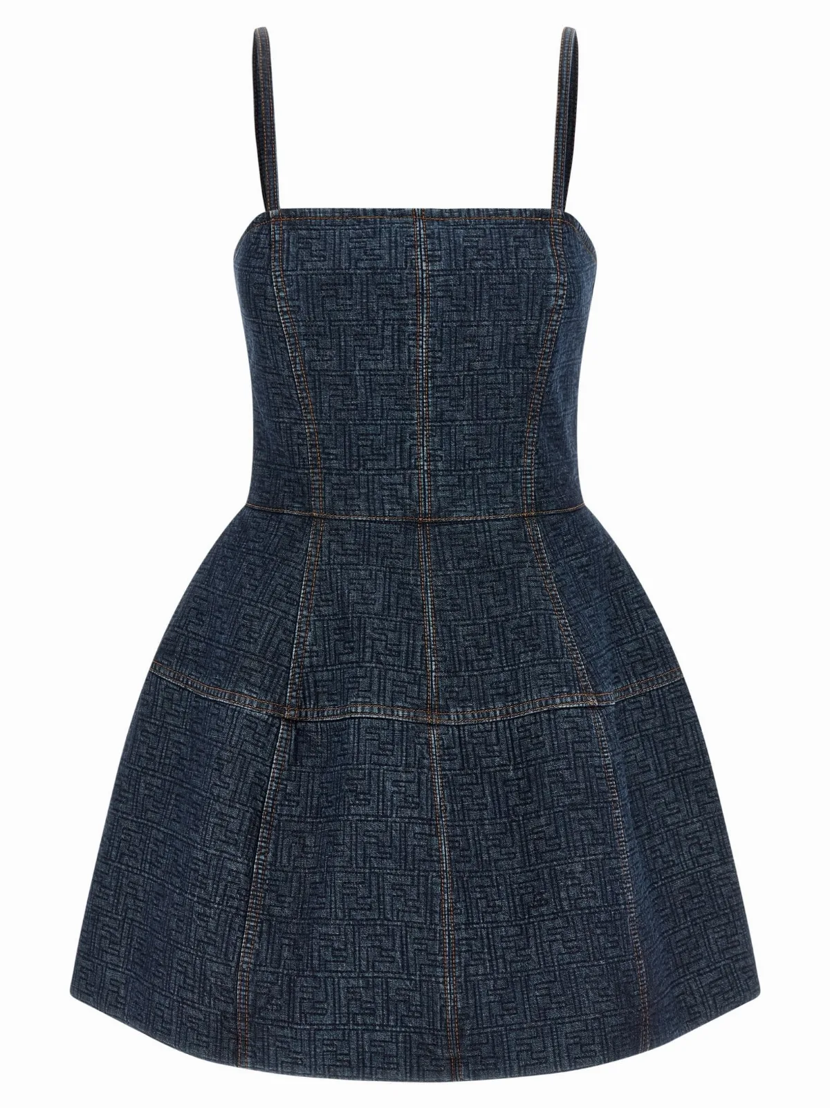 ff Denim Dress