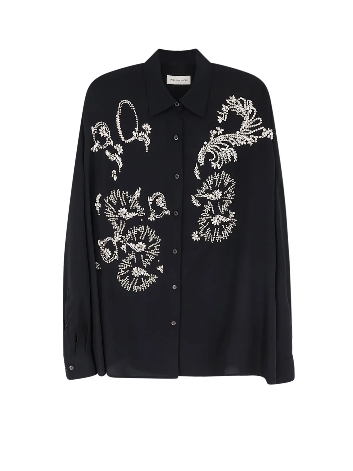 Casia Shirt With Rhinestones