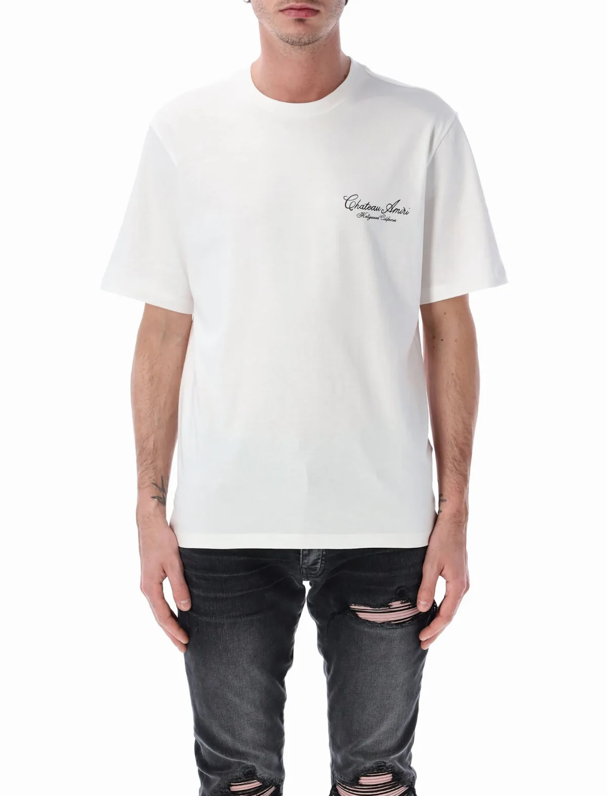Chateau Script Oversized Tee