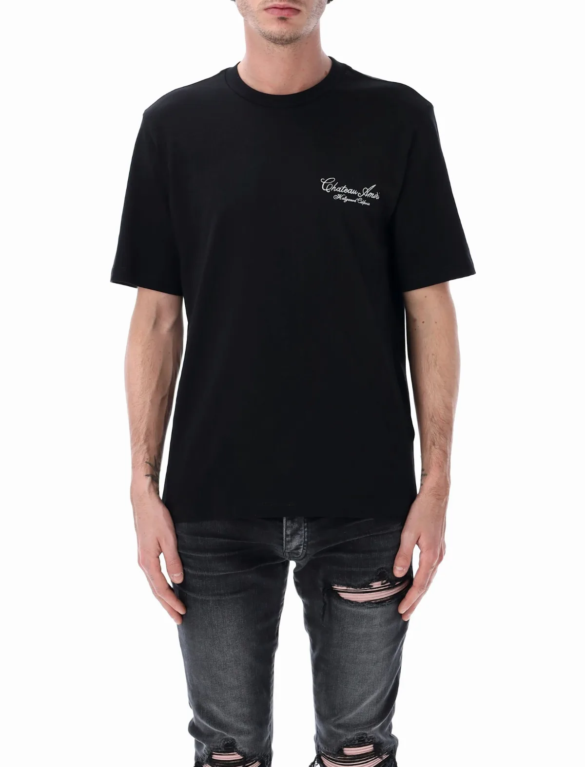 Chateau Script Oversized Tee