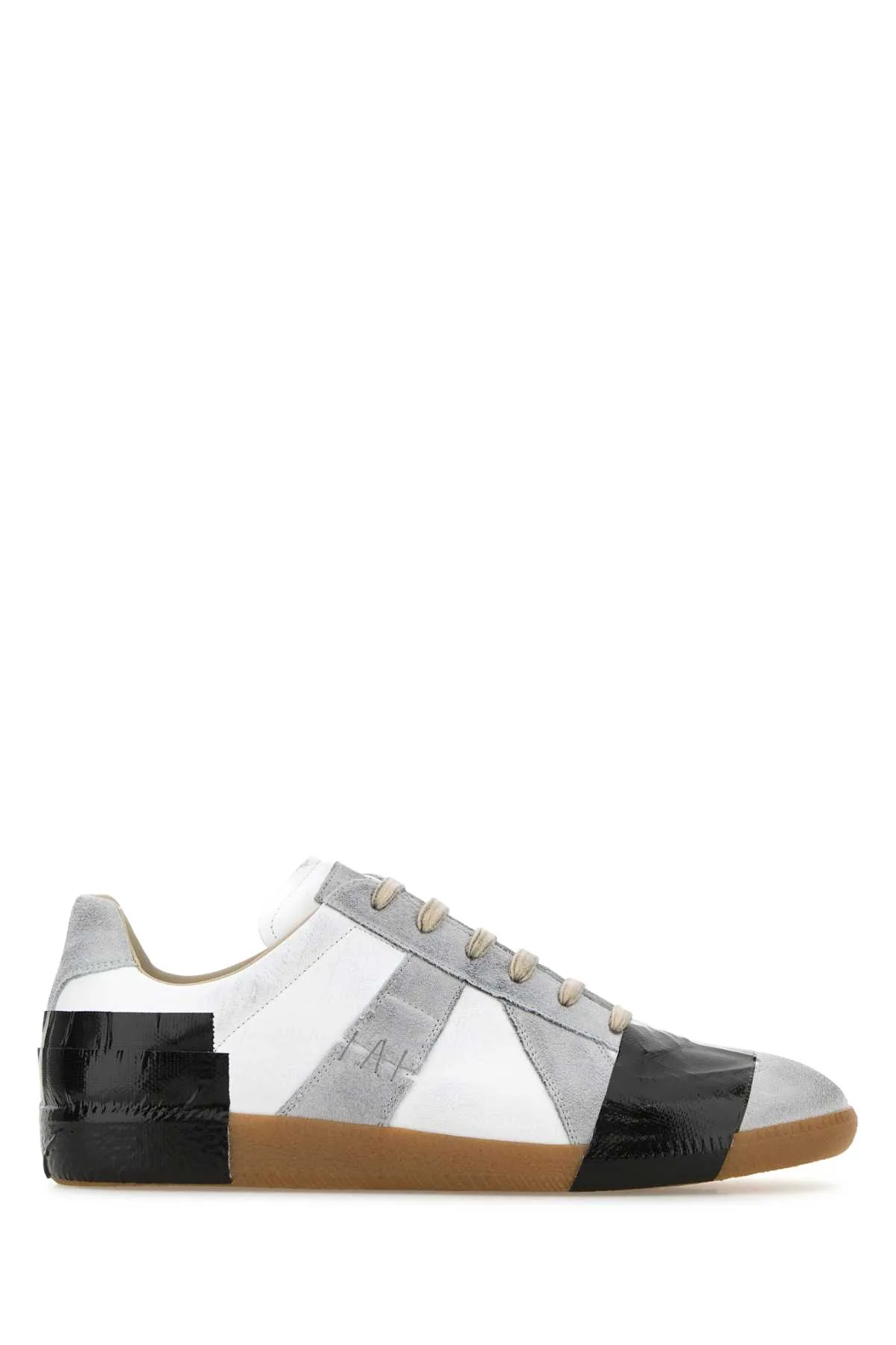 Multicolor Suede And Leather Replica Sneakers