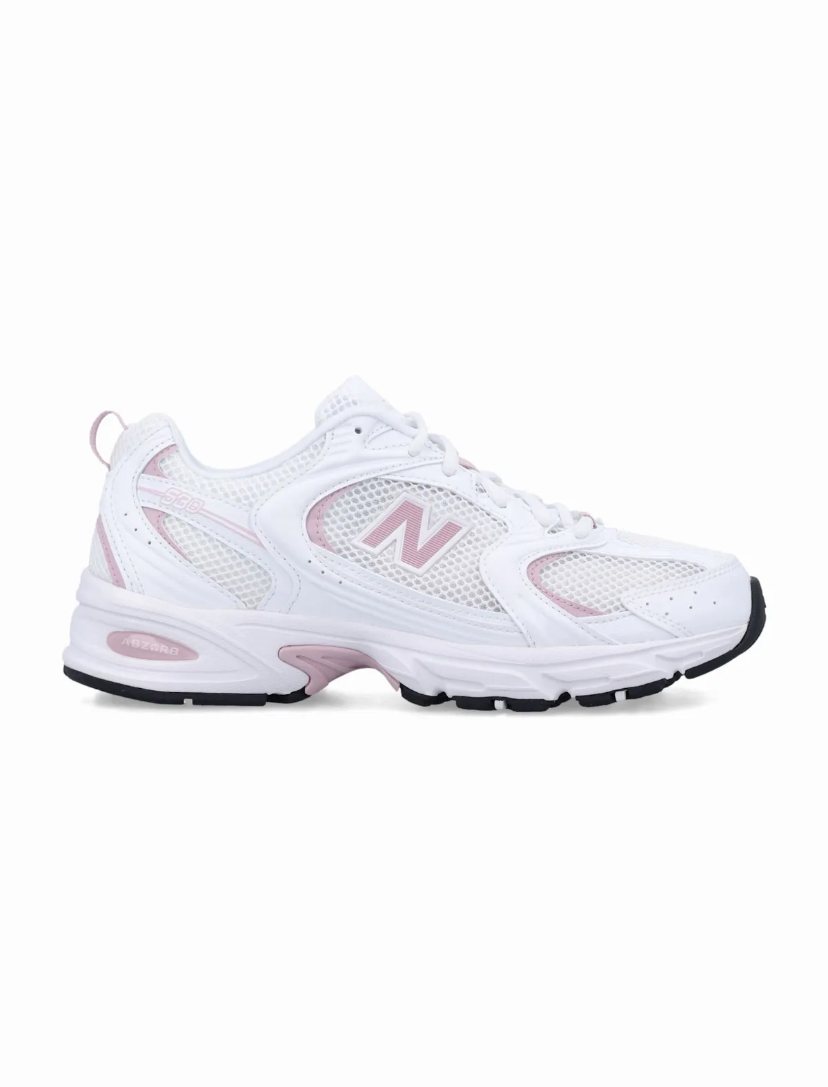 530 White And Pink Sneakers