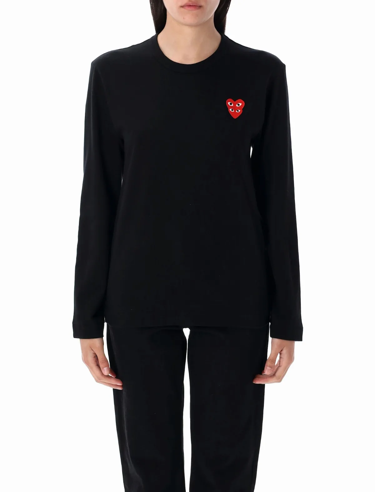 Double Heart Long-sleeve T-shirt