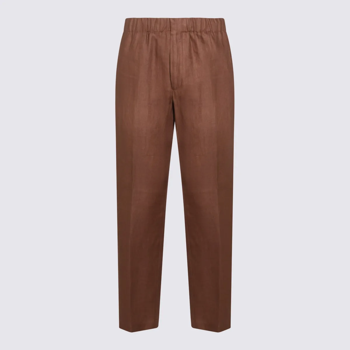 Brown Linen Pants