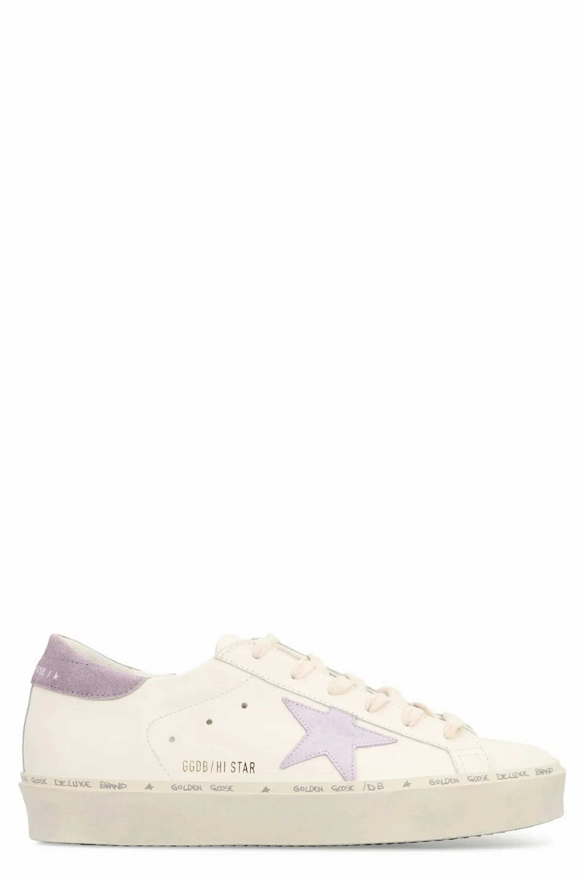 Hi Star Leather Platform Sneakers