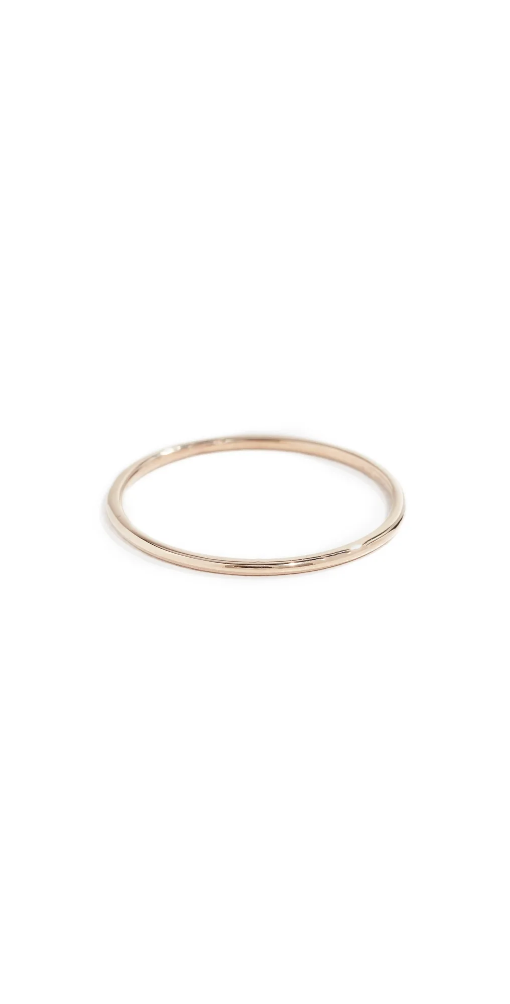 14k Gold Thin Band Ring