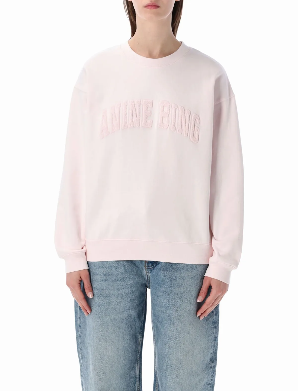 Spencer Cotton Sweatshirt by Anine Bing