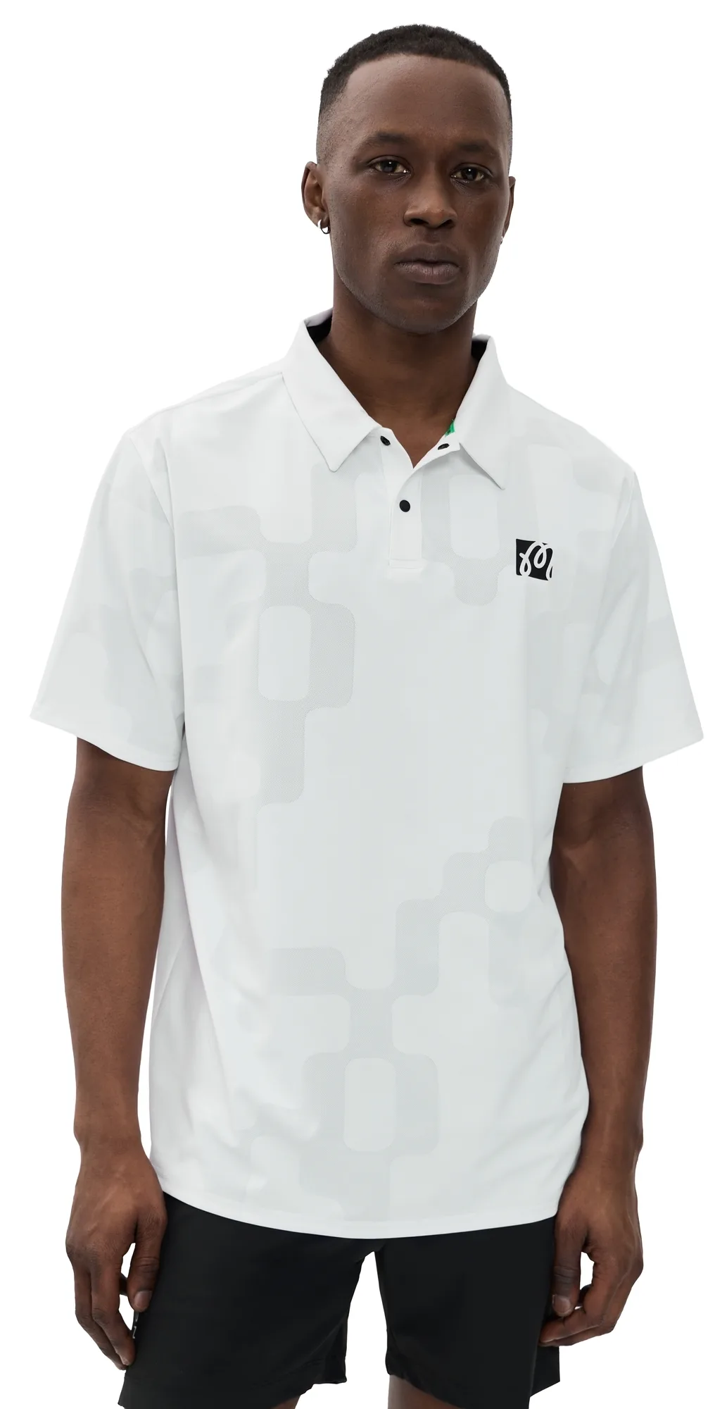 Performance Mesh Paneled Polo by Malbon