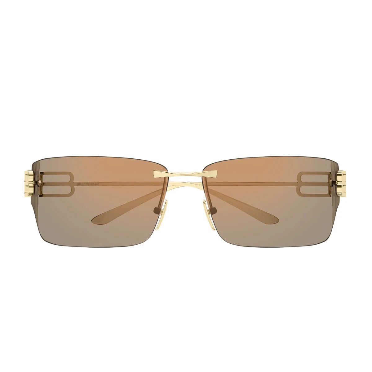 Balenciaga Bb0485sa Linea Everyday 002 Gold Pink Sunglasses