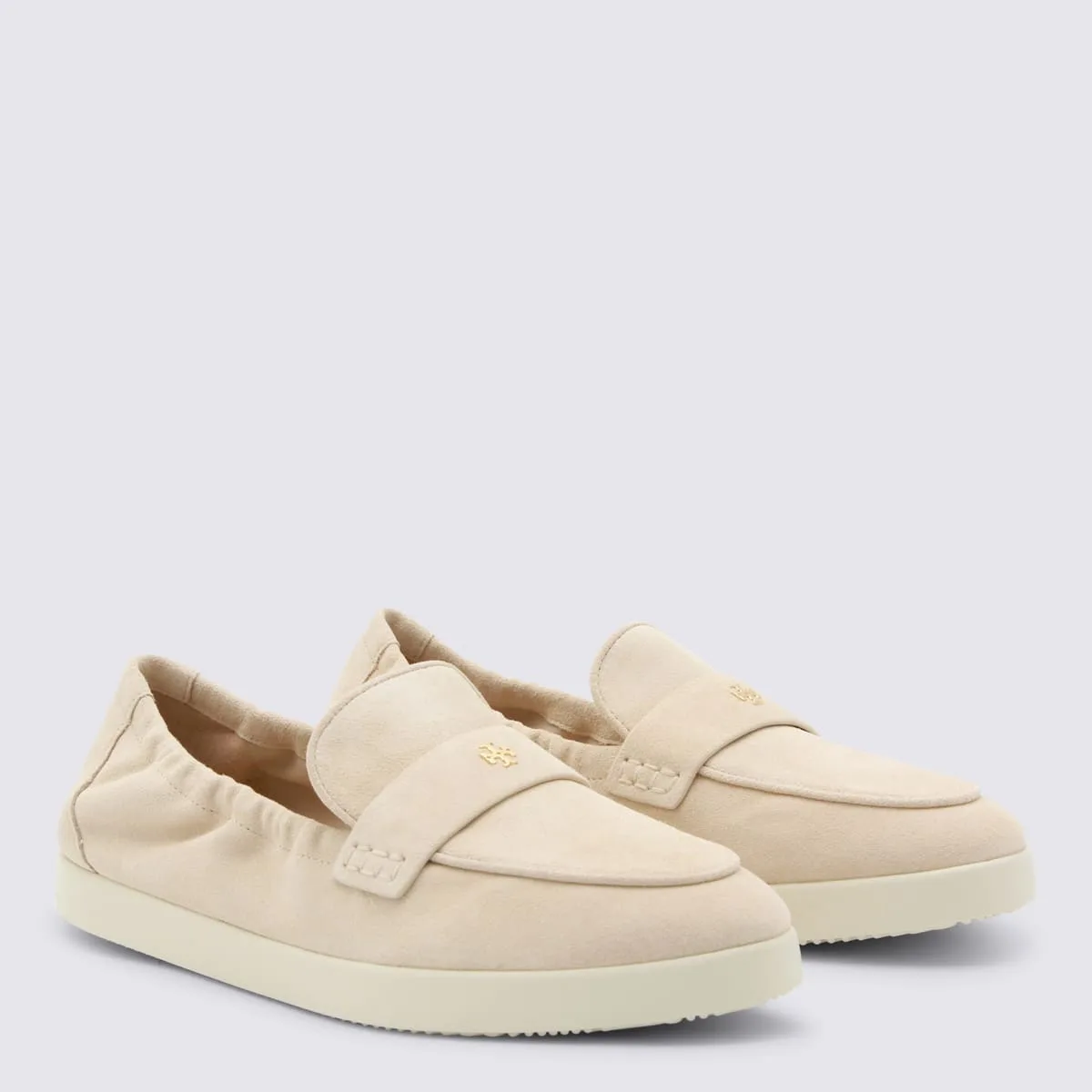 Sand Leather Loafers