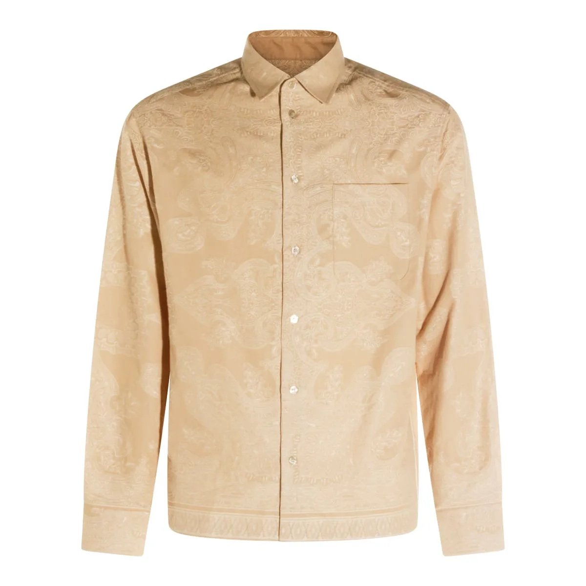 Light Sand Cotton Shirt by Etro