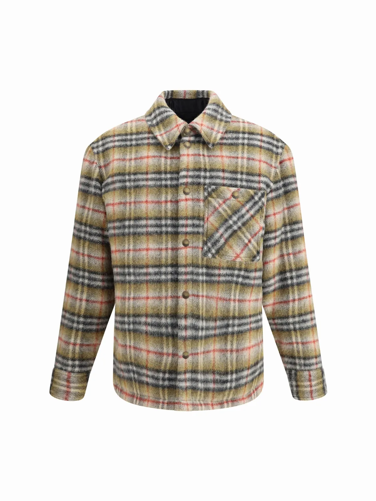 Check Wool Jacket