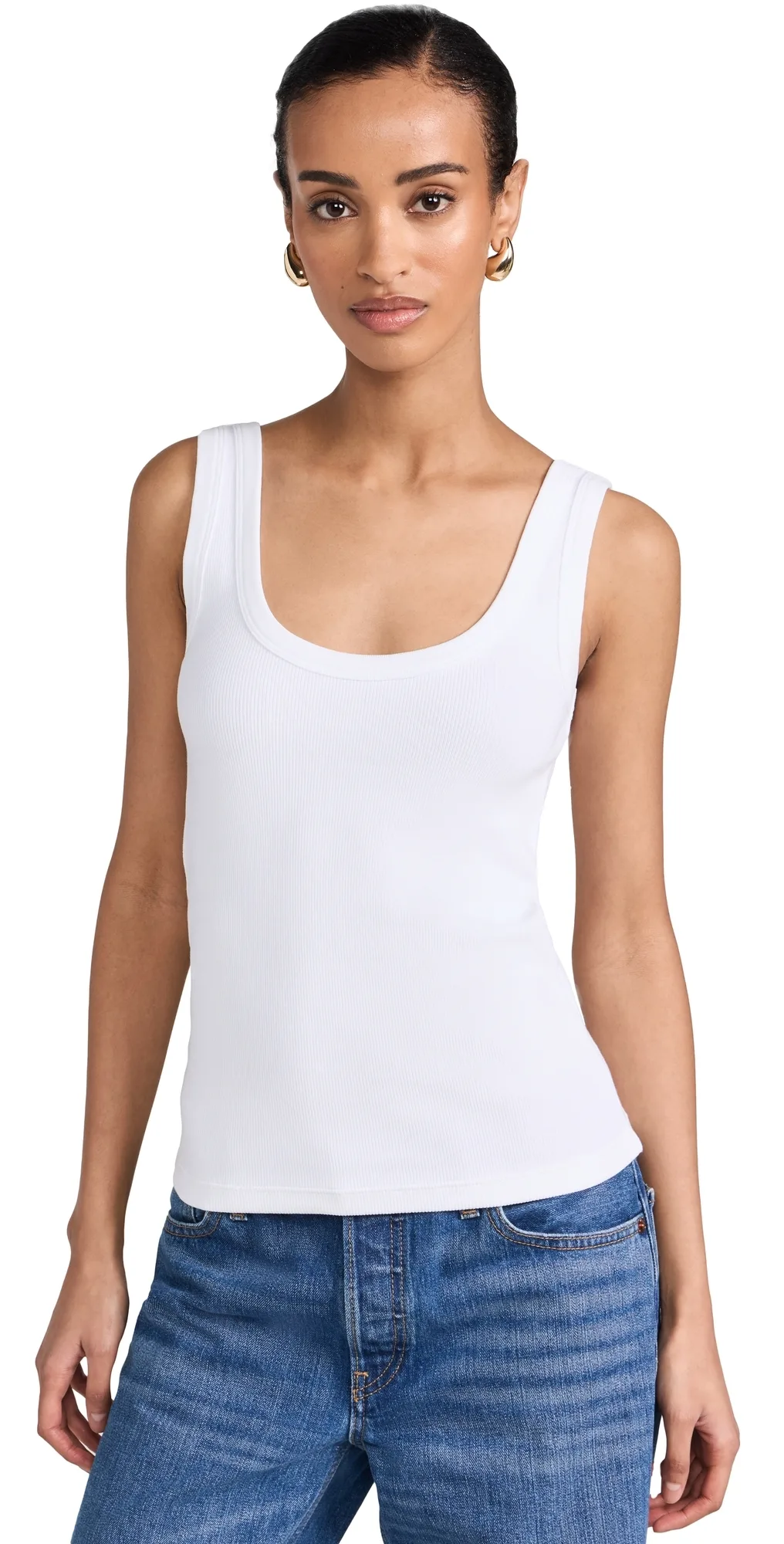 The Scoop It Up Tank in White