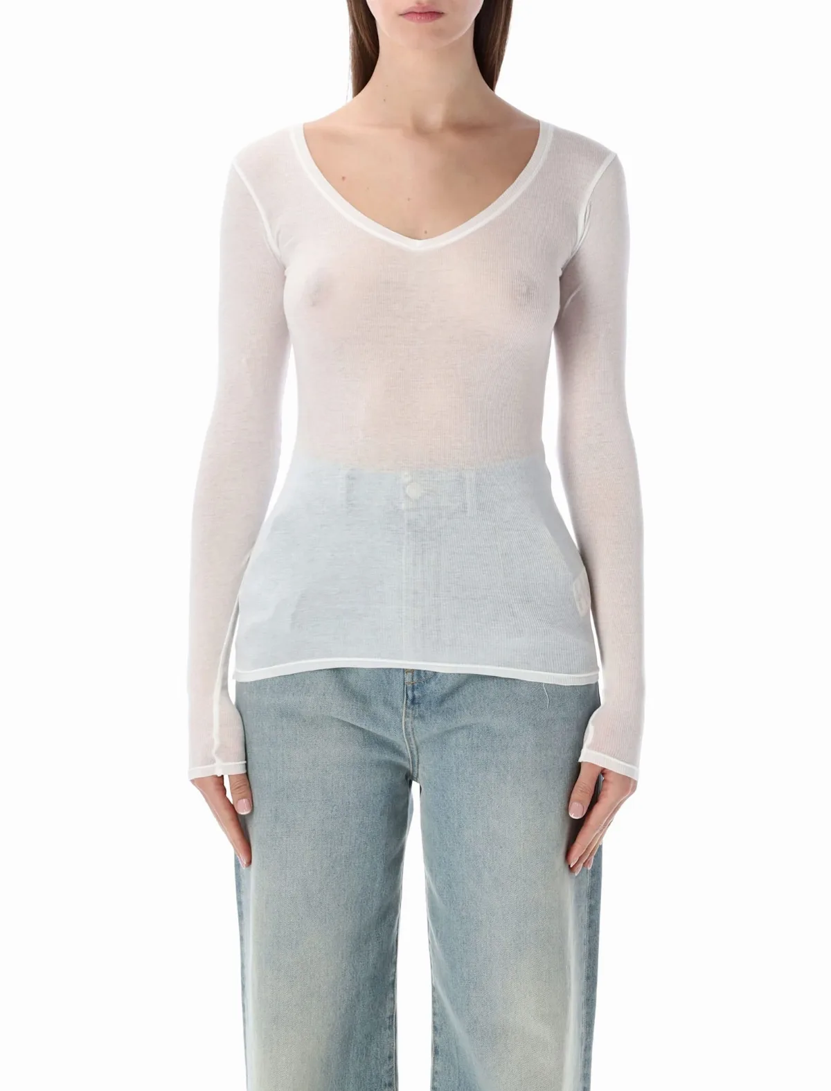 Massachusetts Ribbed T-shirt