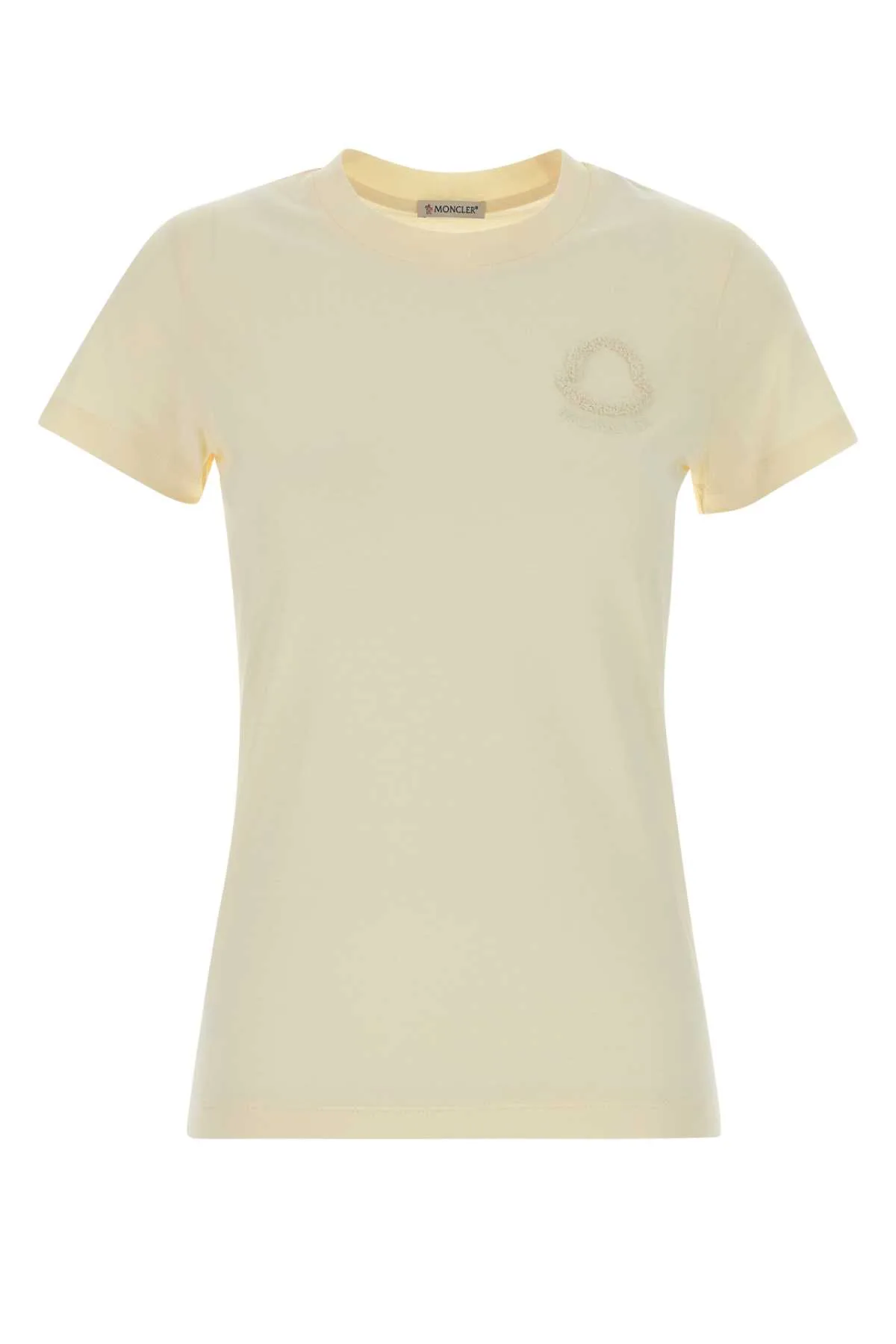 Cream Cotton T-shirt