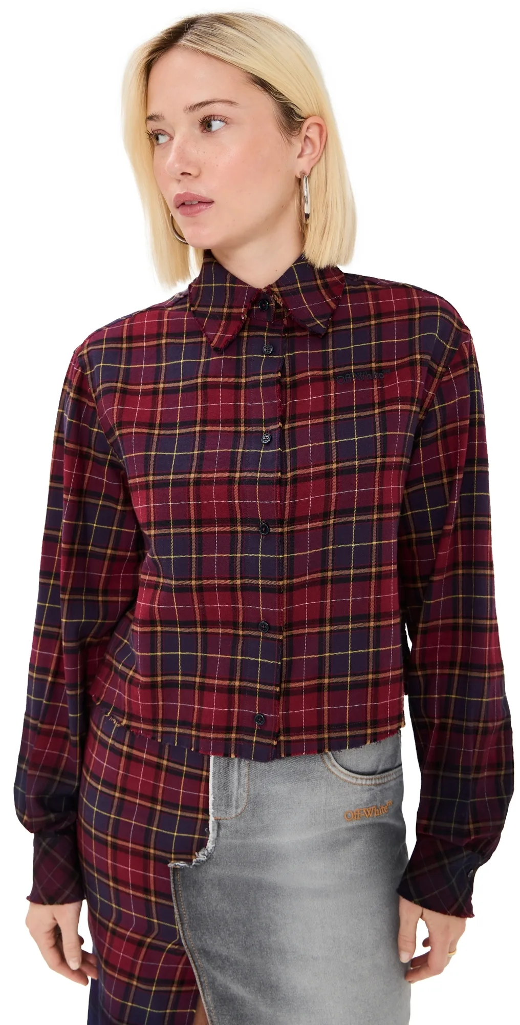 Check Flannel Arrow Shirt