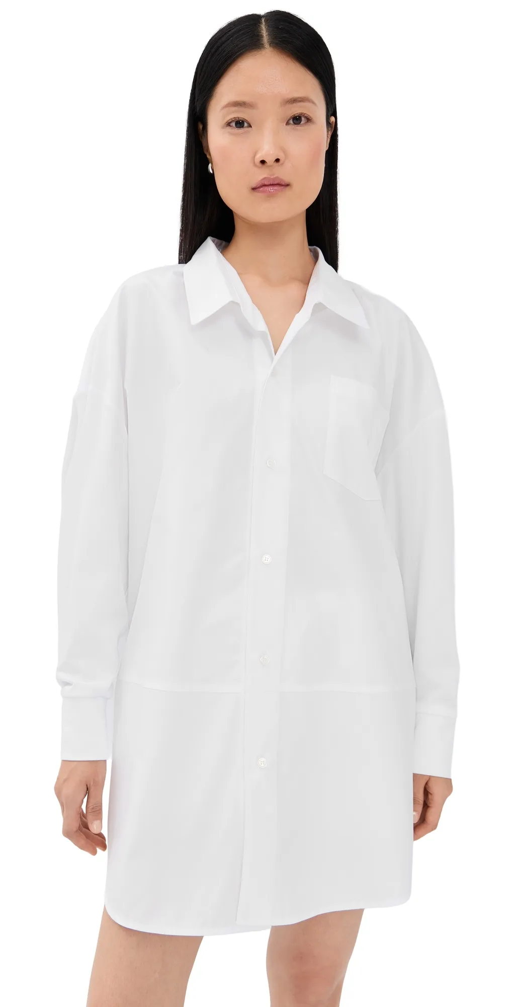 Boule Dress with Jersey Sleeves