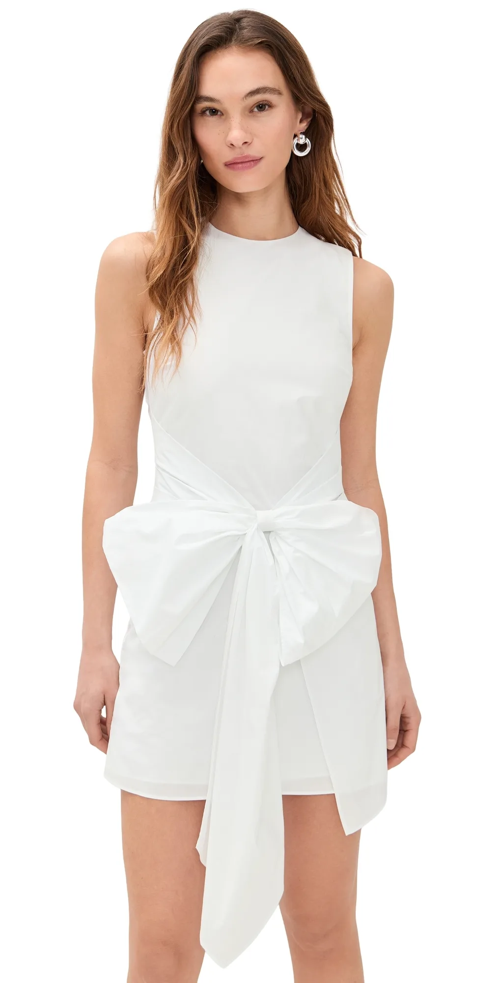 Sleeveless Dress with Bow