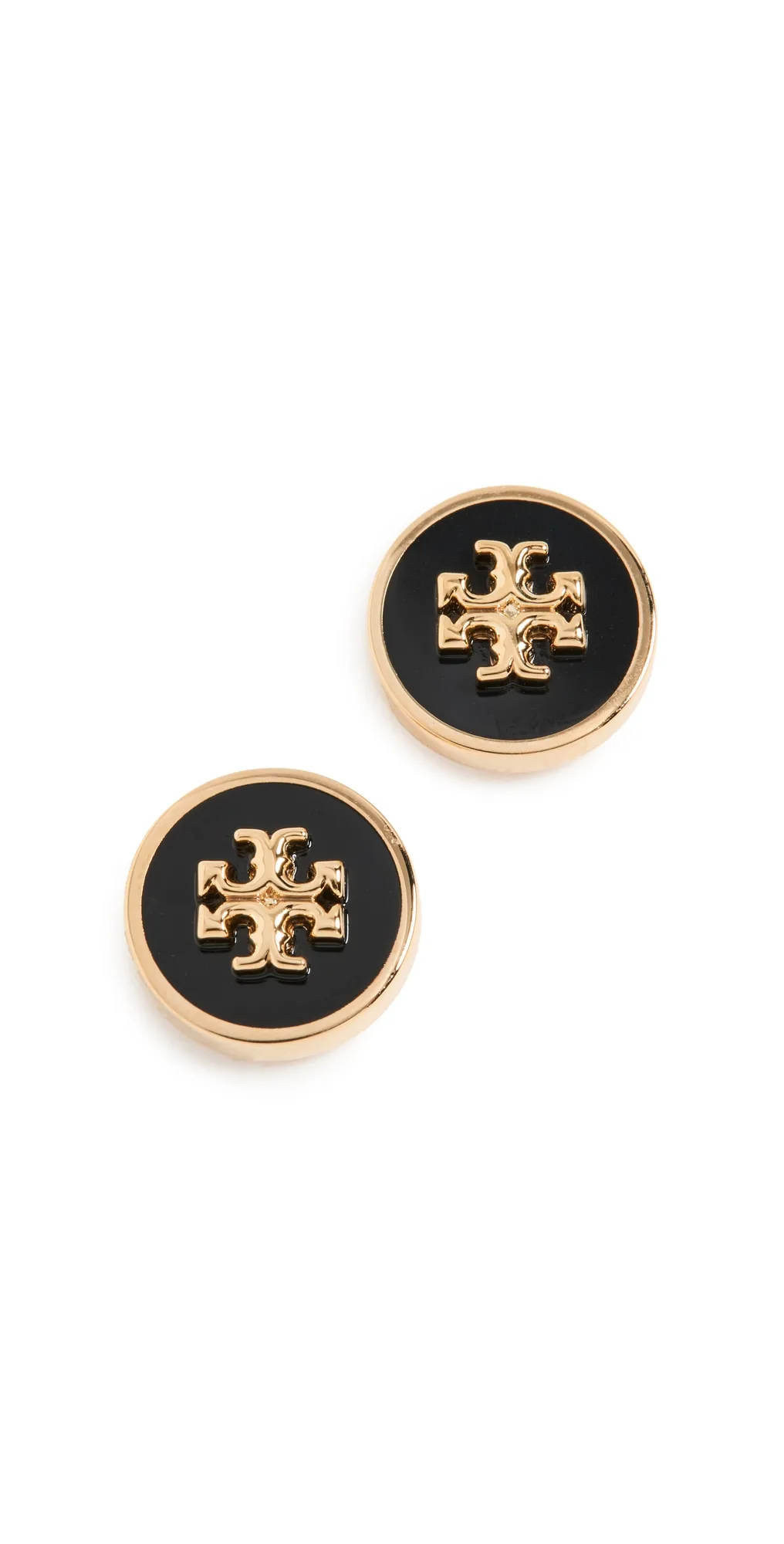 Icon Enamel Stud Earrings by Tory Burch