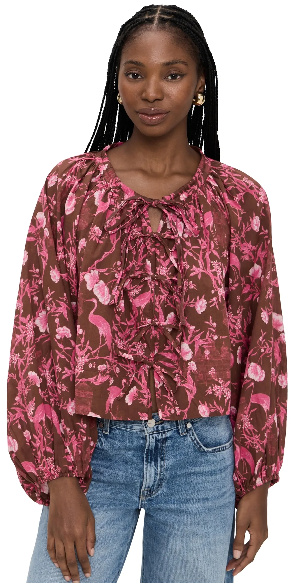 Oleander Blouse by Coniglio Palm Beach