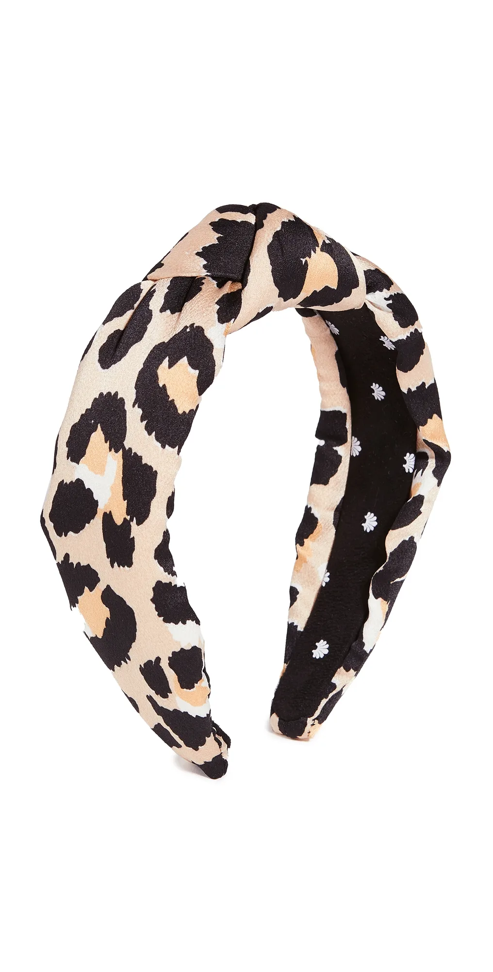 Silk Leopard Knotted Headband