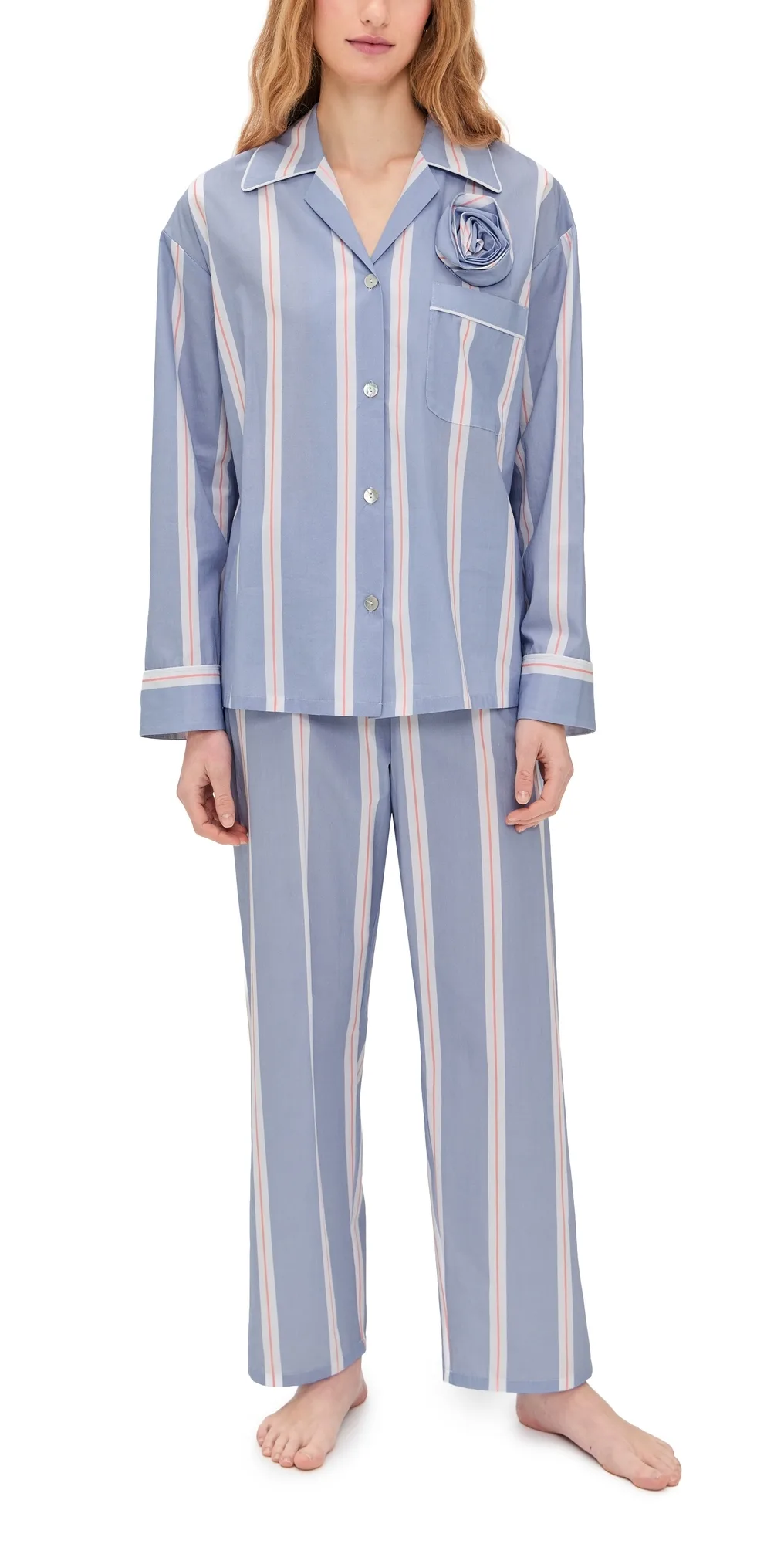 The Rose Cotton Pajama Set