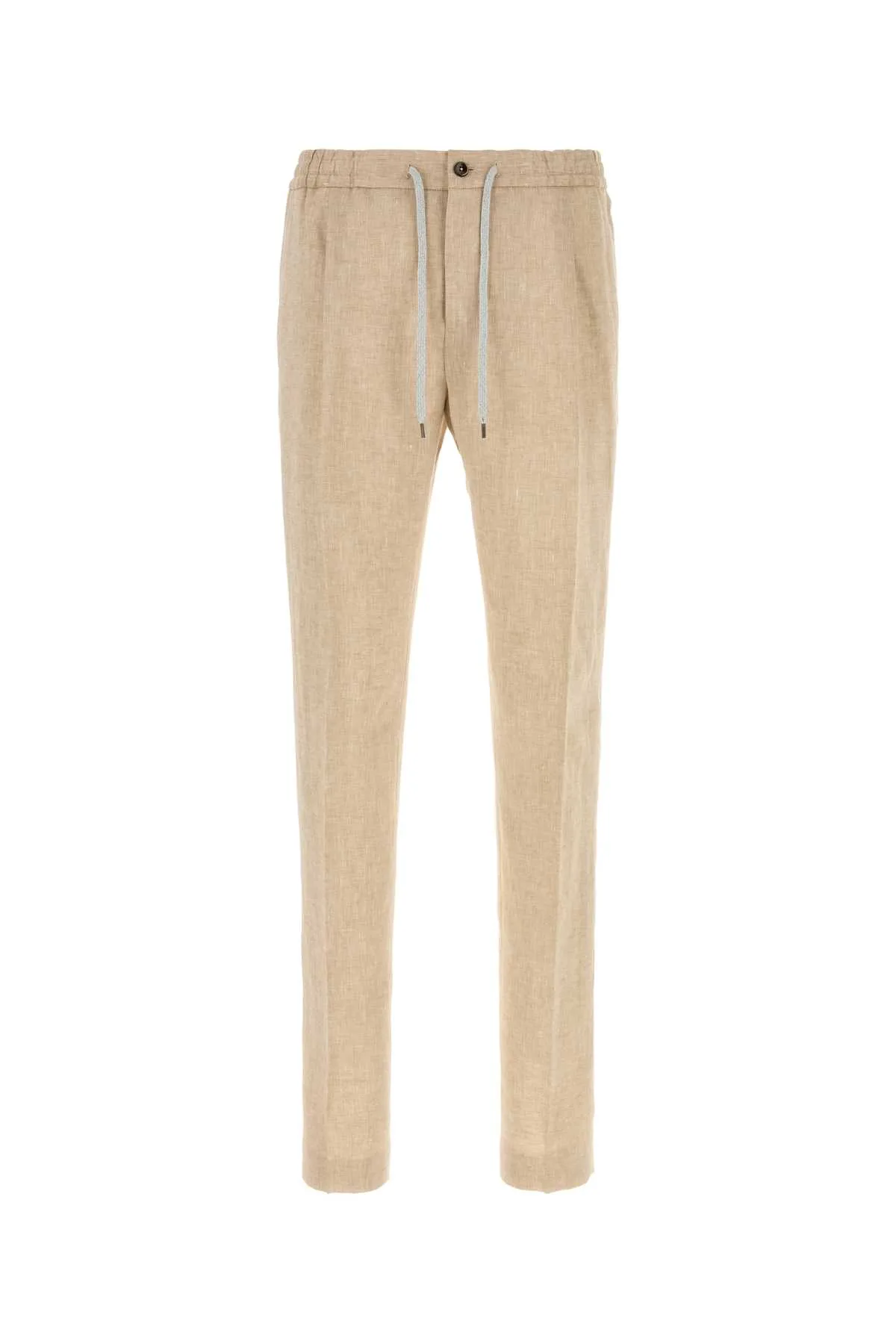 Beige Linen Pant