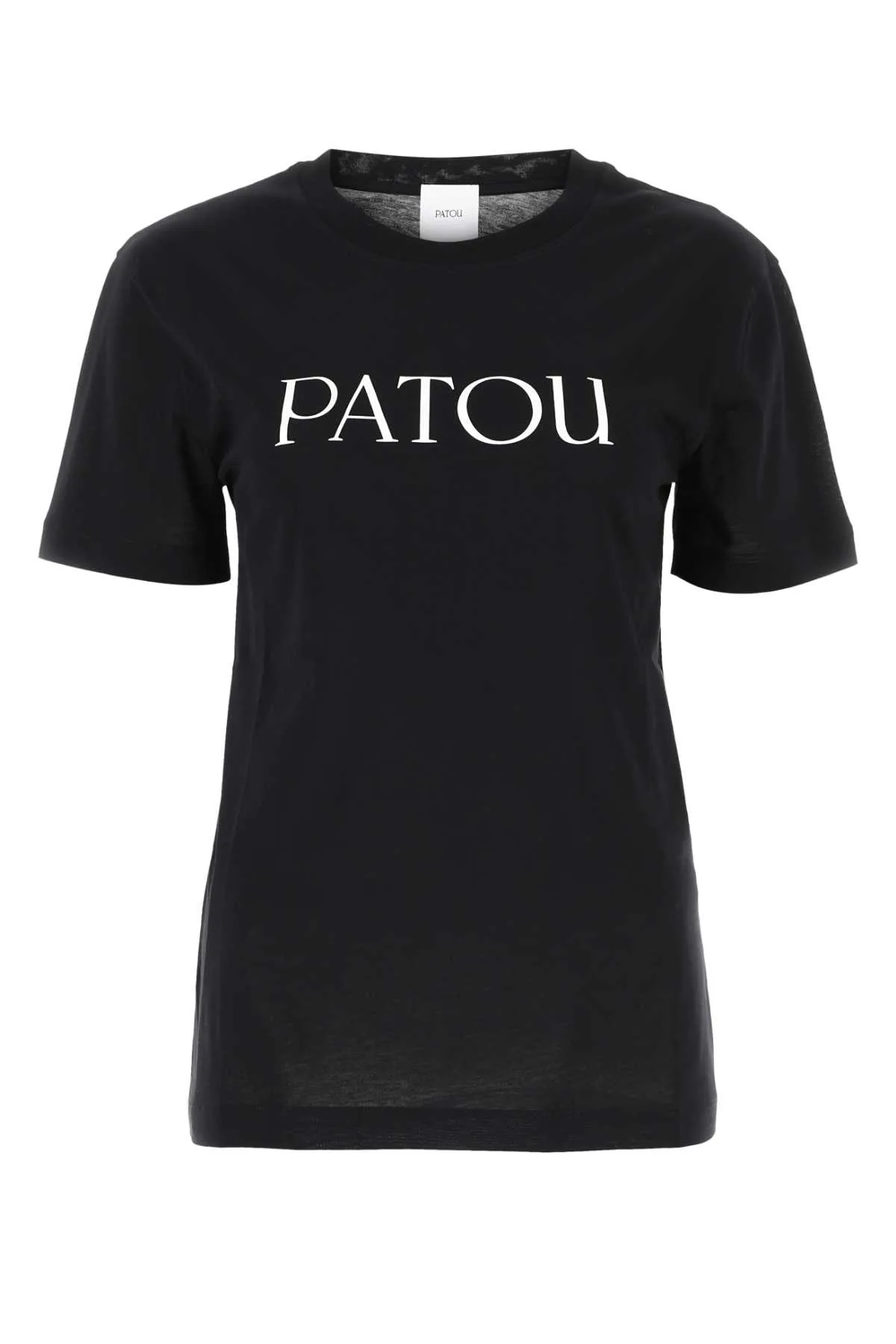 Black Cotton T-shirt by Patou