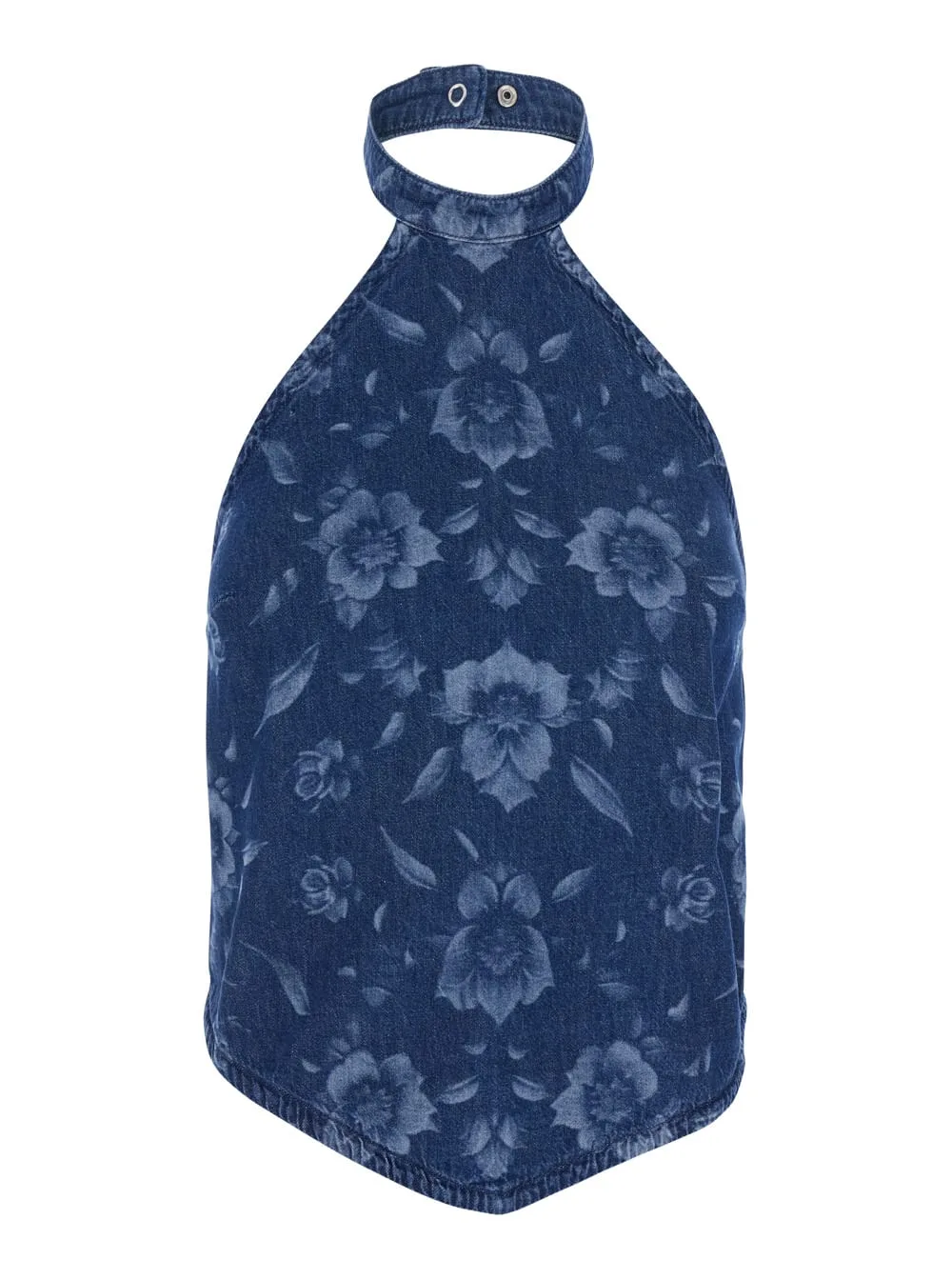 Top urlo Light Denim Allover Blue For Women
