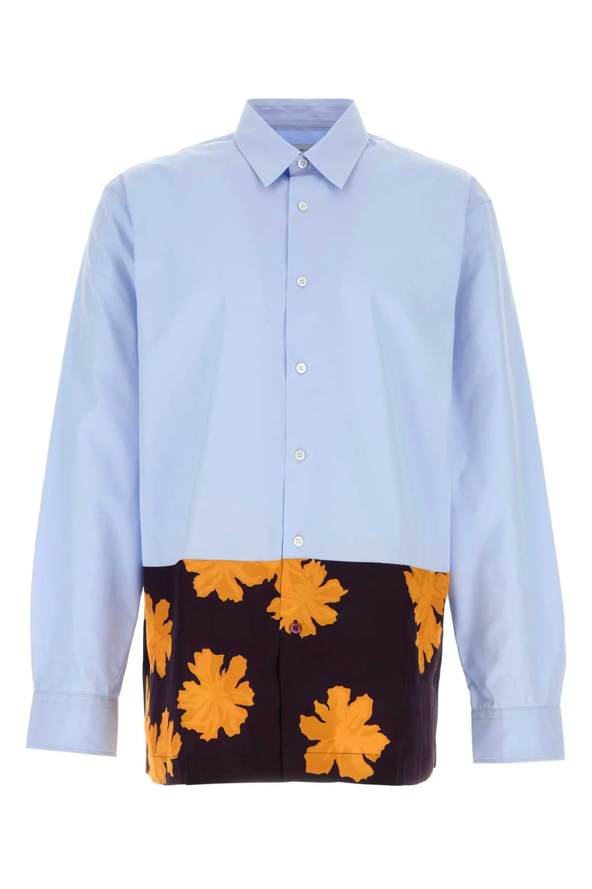 Light Blue Poplin Shirt
