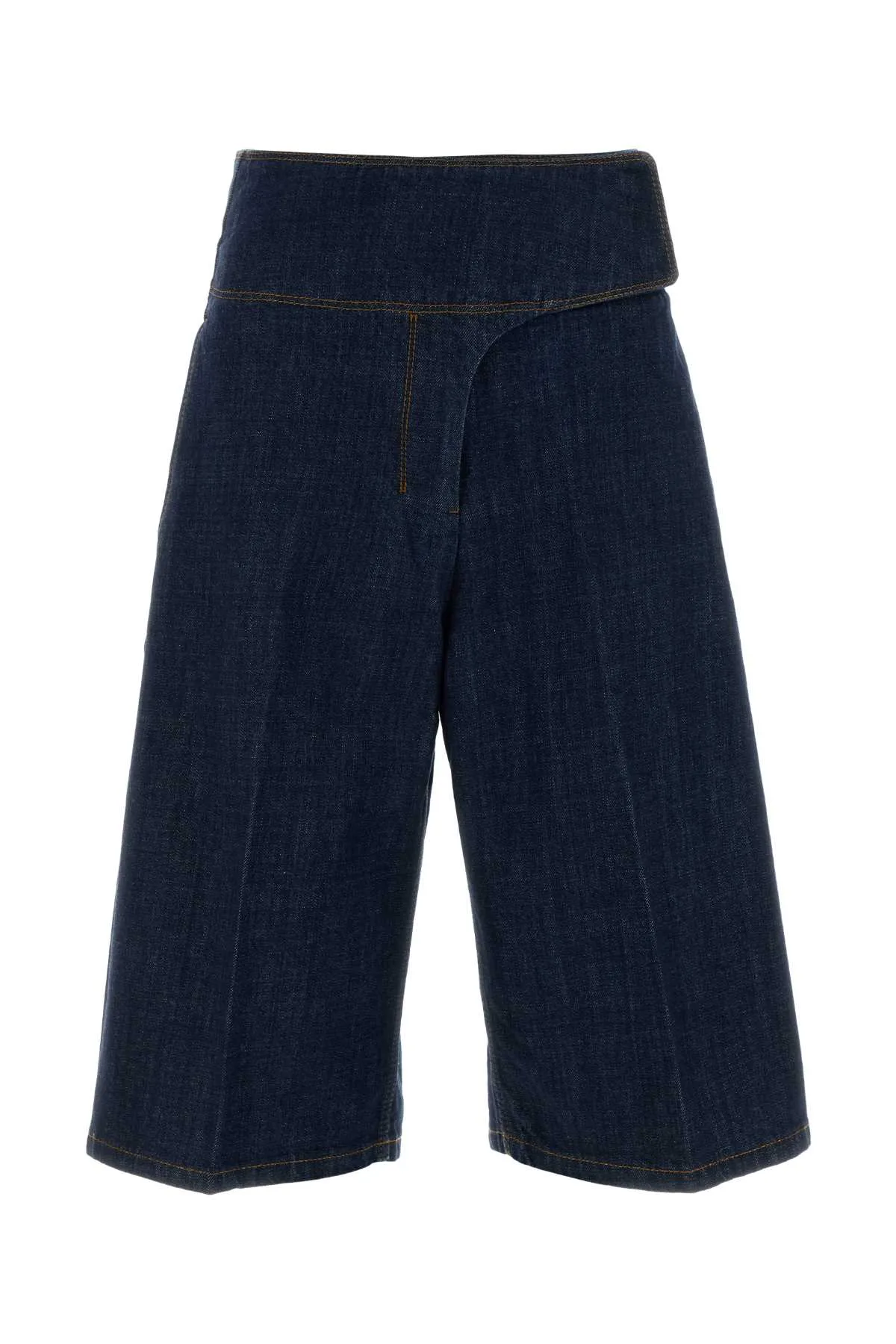 Denim Bermuda Shorts