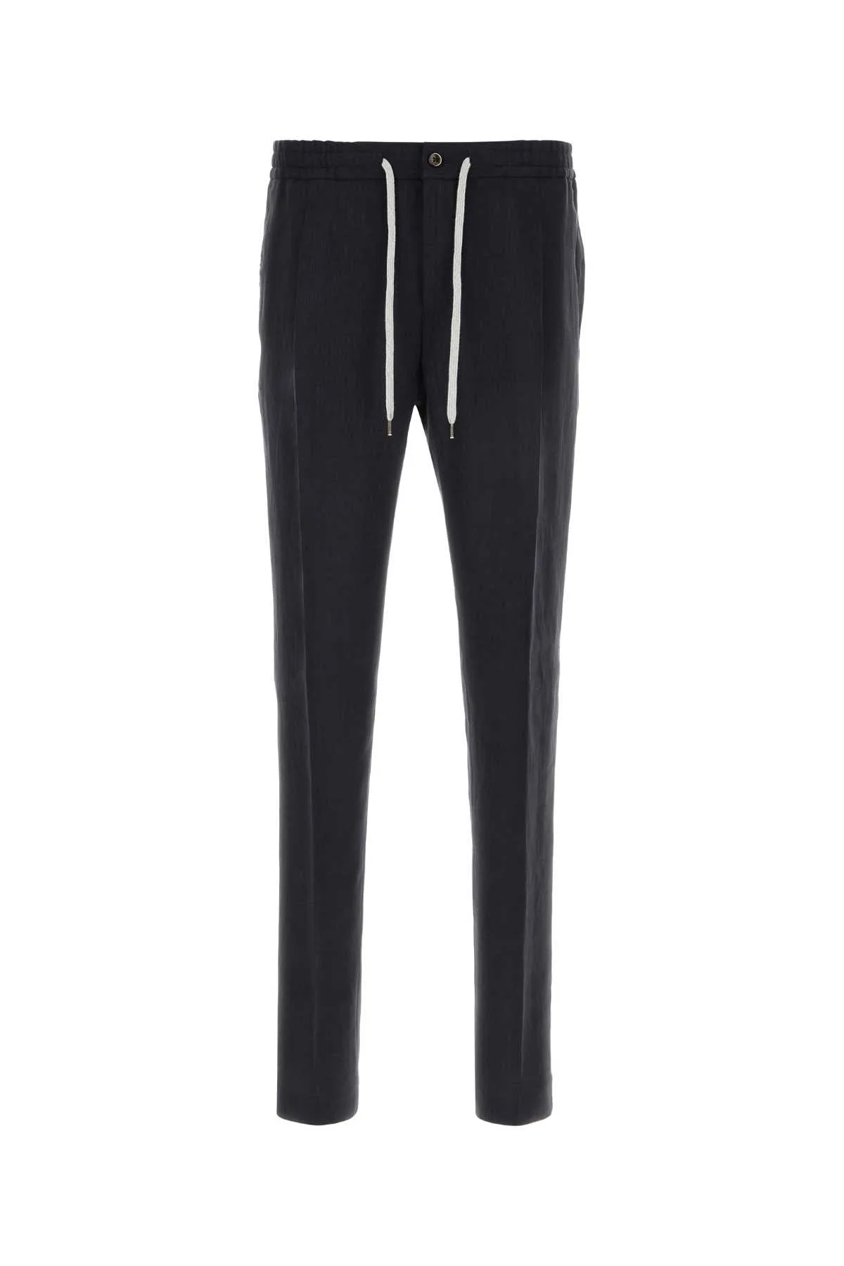 Dark Blue Linen Pant