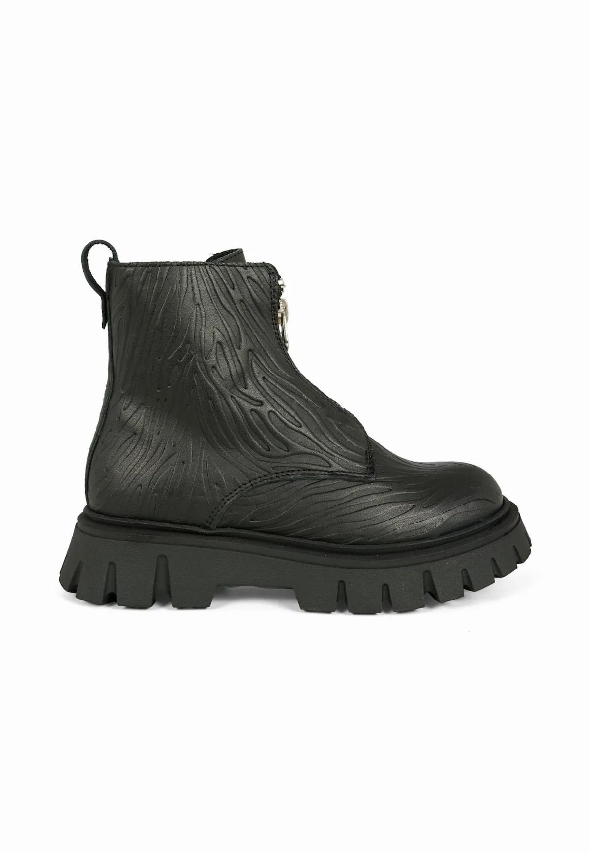 Black Ankle Boots For Girl With Logo by Marc Jacobs