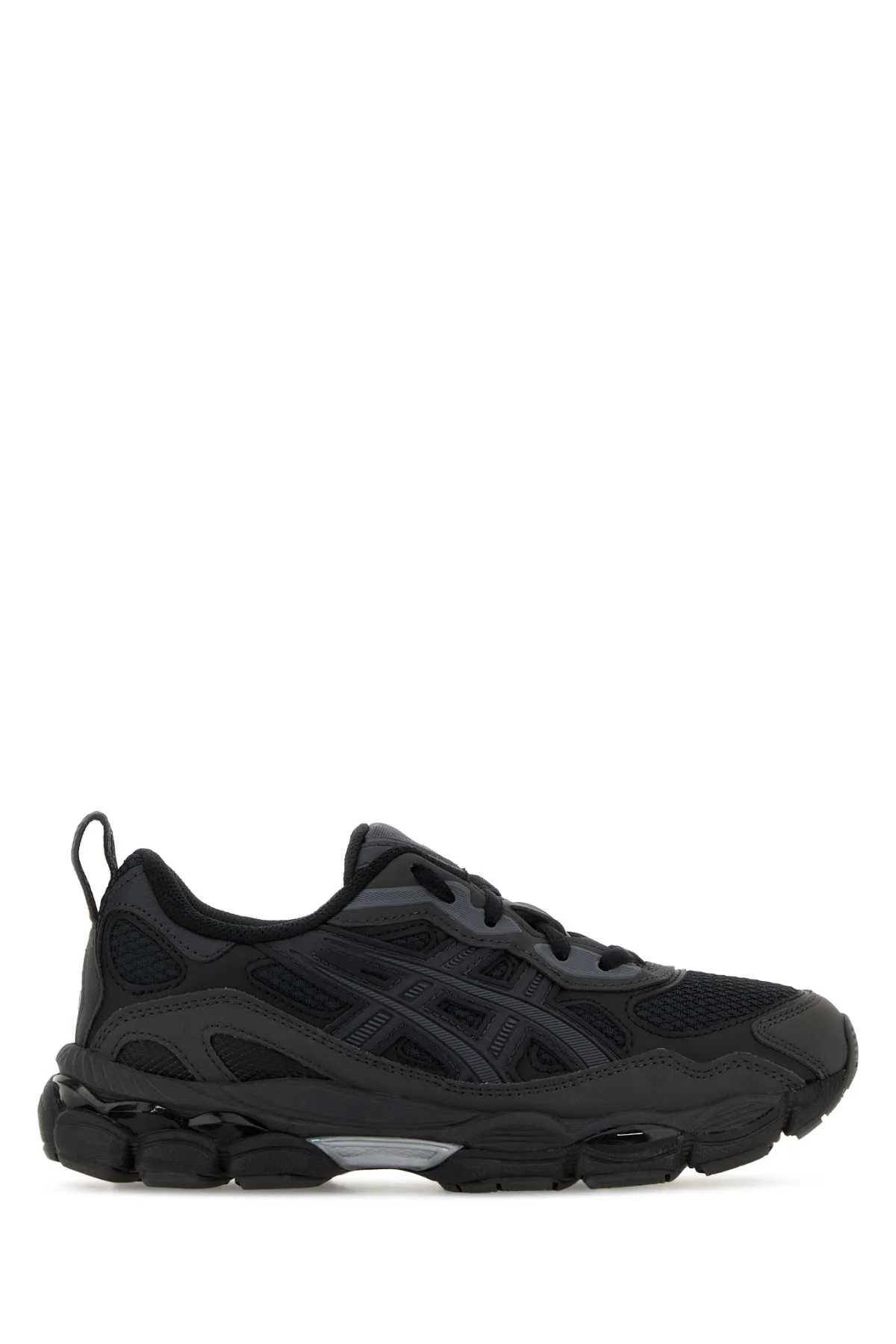 Black Mesh And Synthetic Leather Gel-nyc Rgd Sneakers